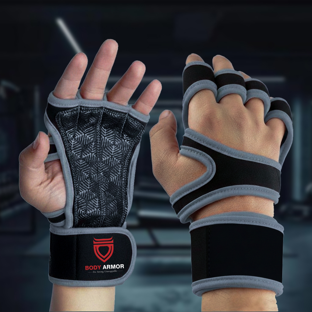 Body Armor Short Weightlifting Gym Gloves