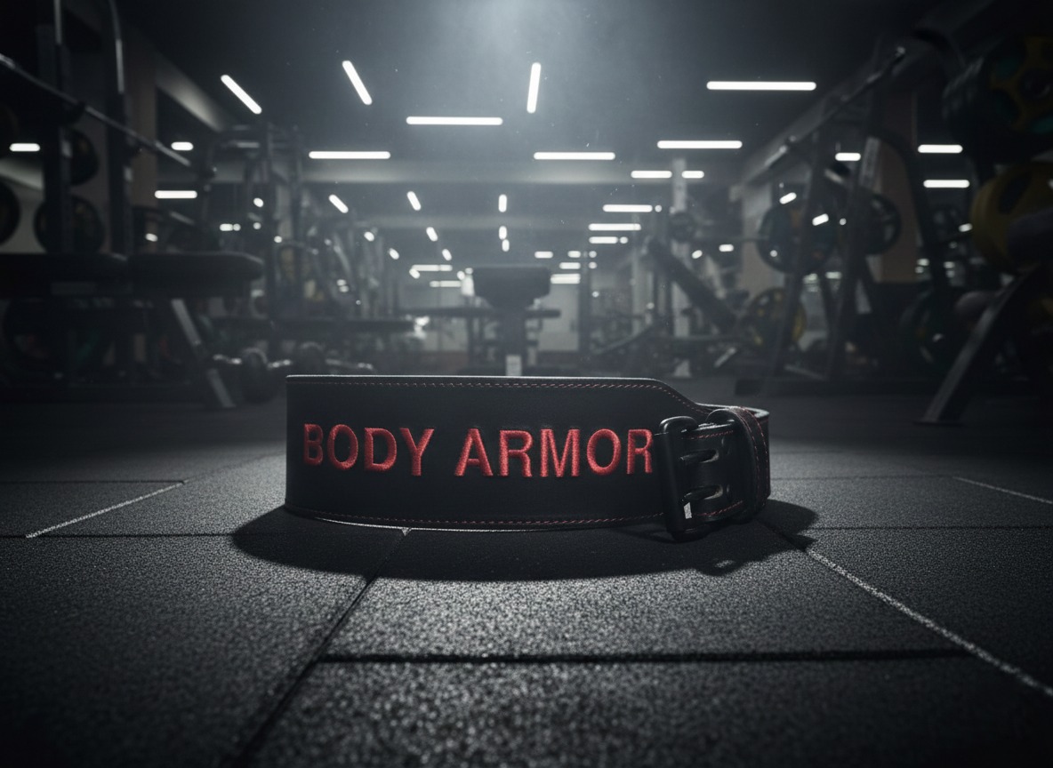 Body Armor Premium Leather Weightlifting Belt