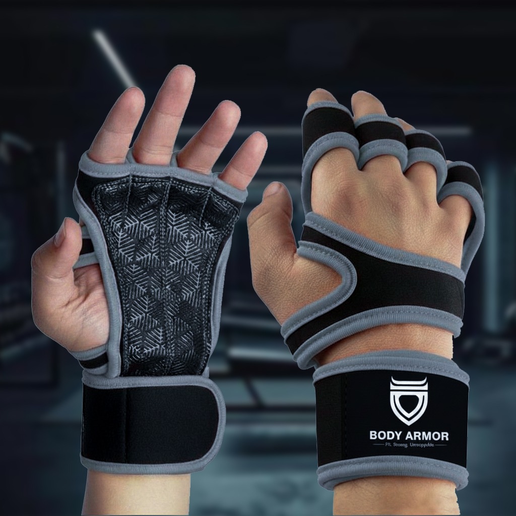 Body Armor Short Weightlifting Gym Gloves