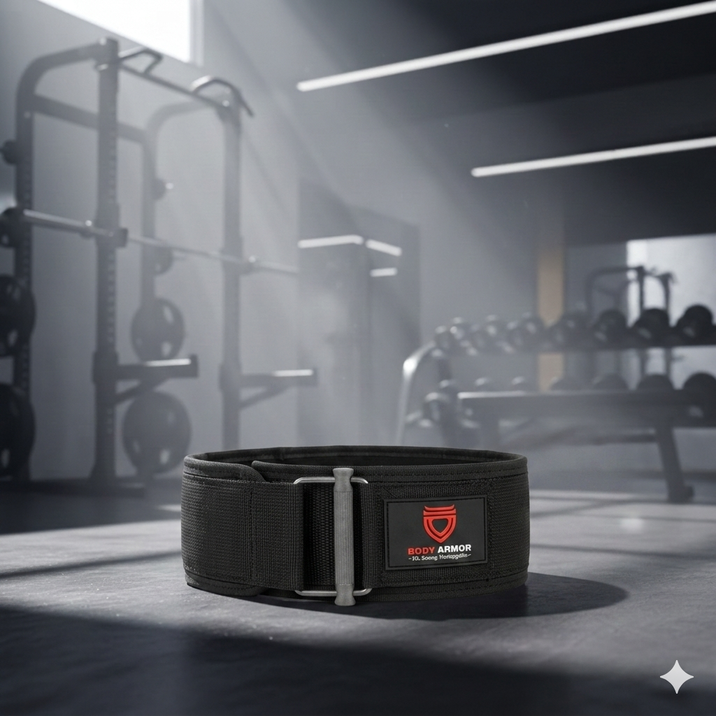 Body Armor Nylon Weight Lifting Belt