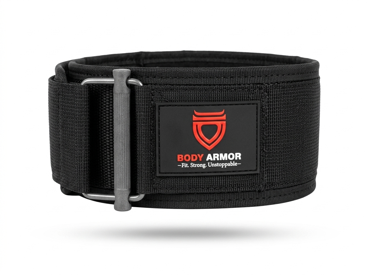 Body Armor Nylon Weight Lifting Belt