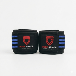 Body Armor Wrist Wraps (Blue Lines)